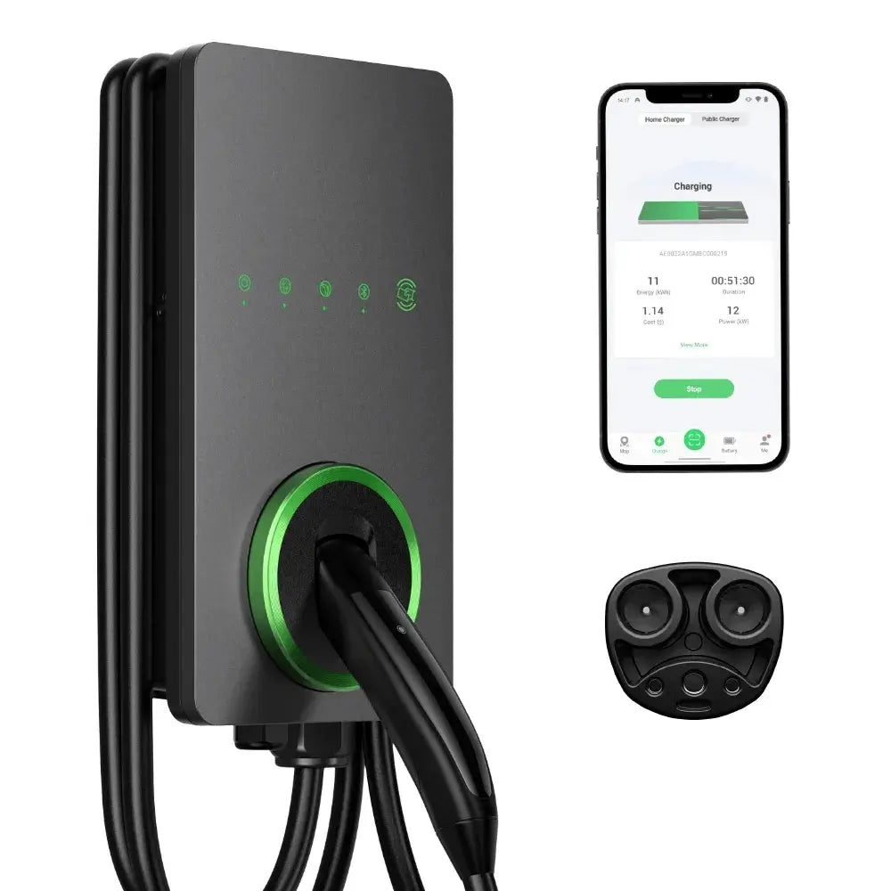 50A 12KW EV Charger NACS for tesla Model 3 for tesla Model Y EV Charger Station EPOAL USA
