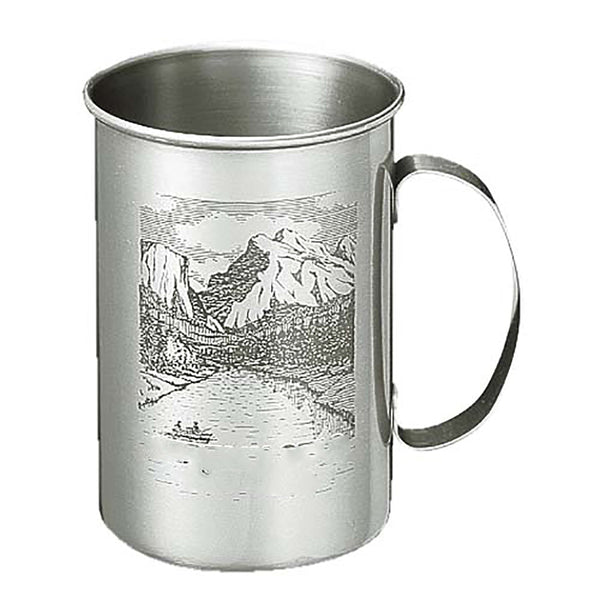 Titanium beer mug 600ml - E1001.