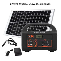 Flashfish Cheap Price Charging Battery Solar Generator Banks Supply 150W Rechargeable Portable Power Station for Home or Outdoor