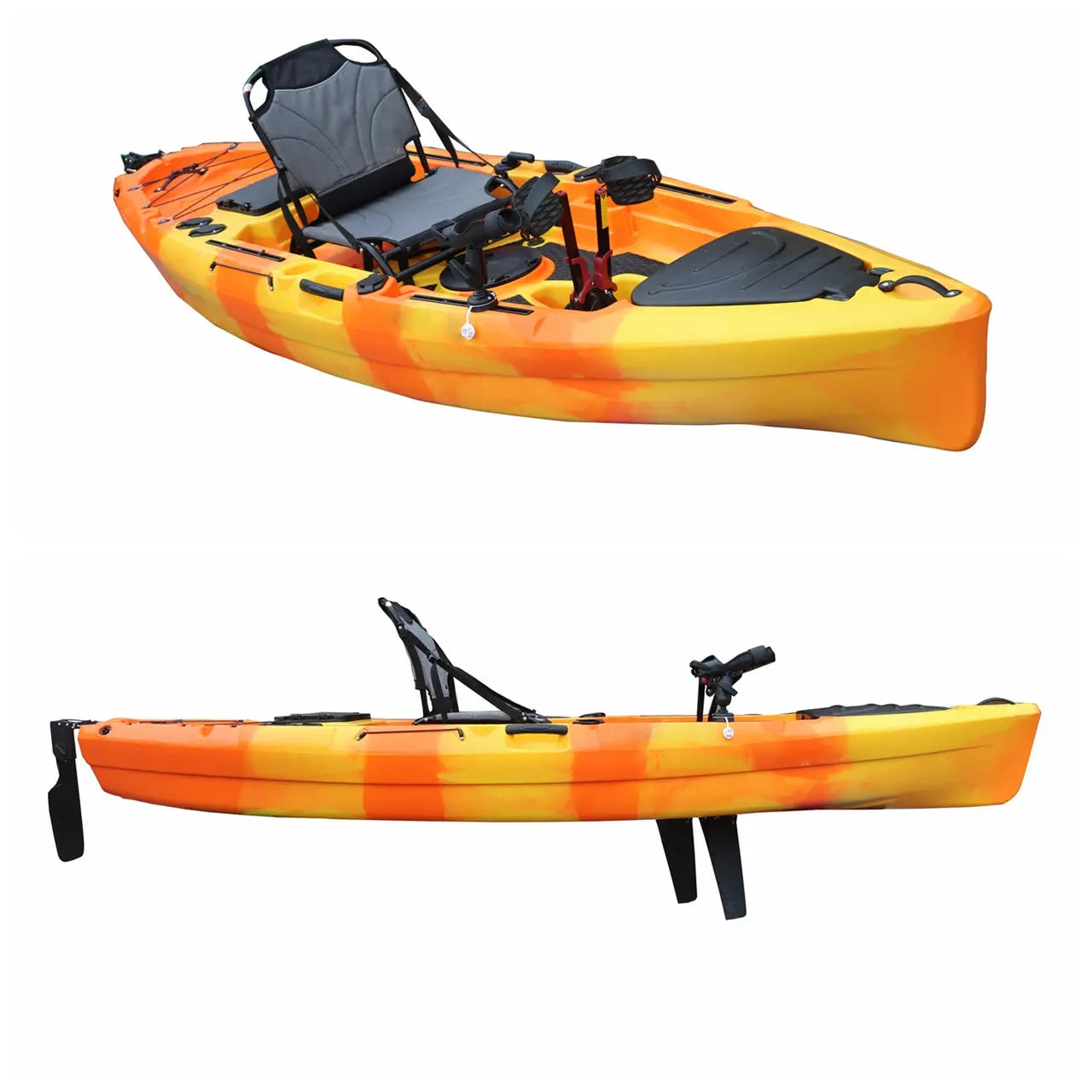 11ft Single Flap Pedal Kayak-NOVA -Customizable EPOAL USA