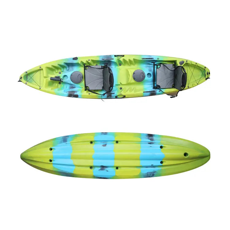 12ft Two Adults And One Kid  Family Fishing Kayak-HAPPINESS II-Customizable EPOAL USA