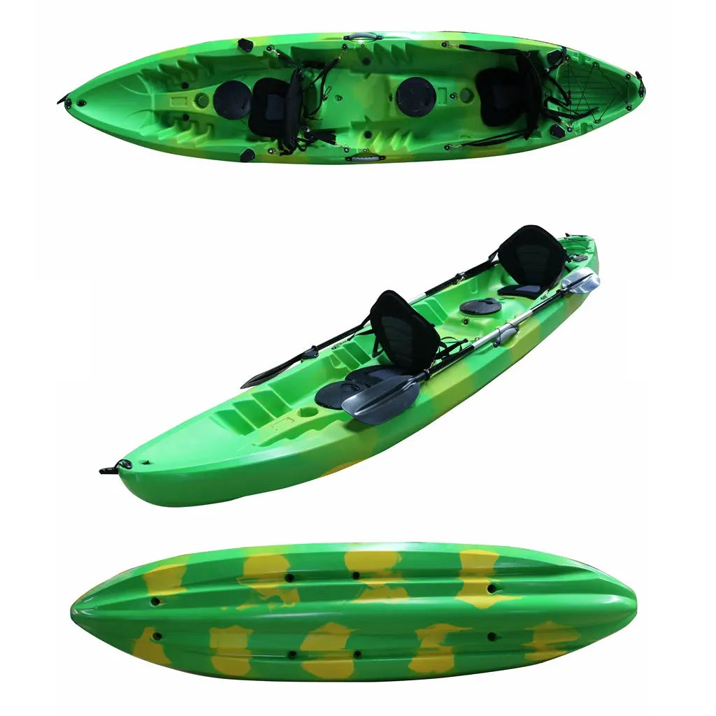12ft Two Adults And One Kid  Family Fishing Kayak-HAPPINESS III-Customizable EPOAL USA