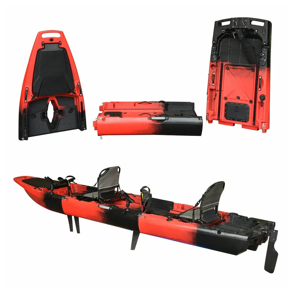13.8ft Double/Single Modular Kayak-CROON VK-38 -Customizable EPOAL USA