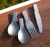 Pure Titanium Folding Fork / Knife