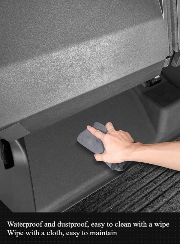 Prevent Damage with Anti-kick Pads in Rear Seats - TPE Protective Material