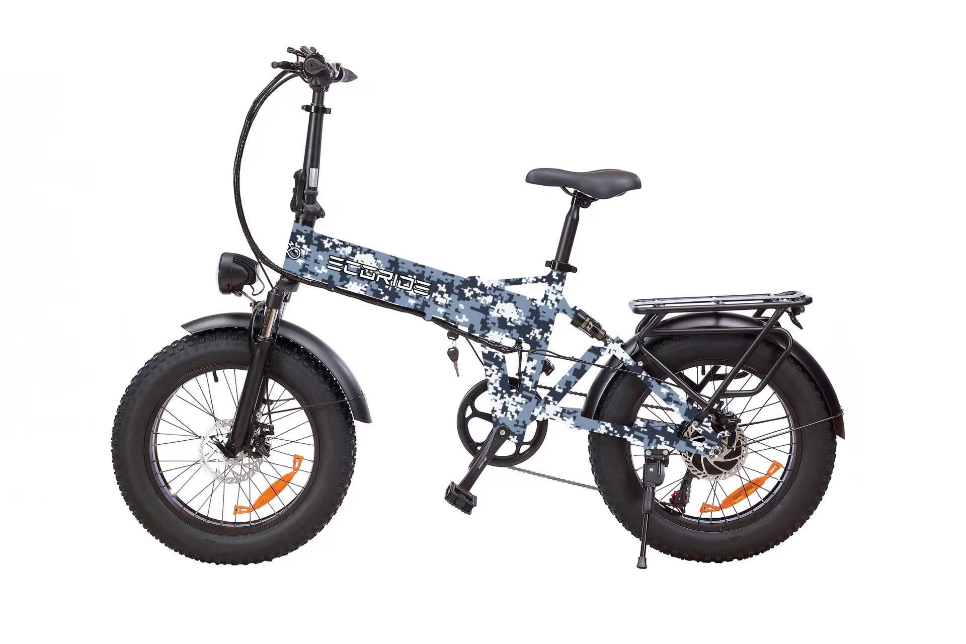 48V500W 20*4.0 inch Aluminum alloy folding E-Bike