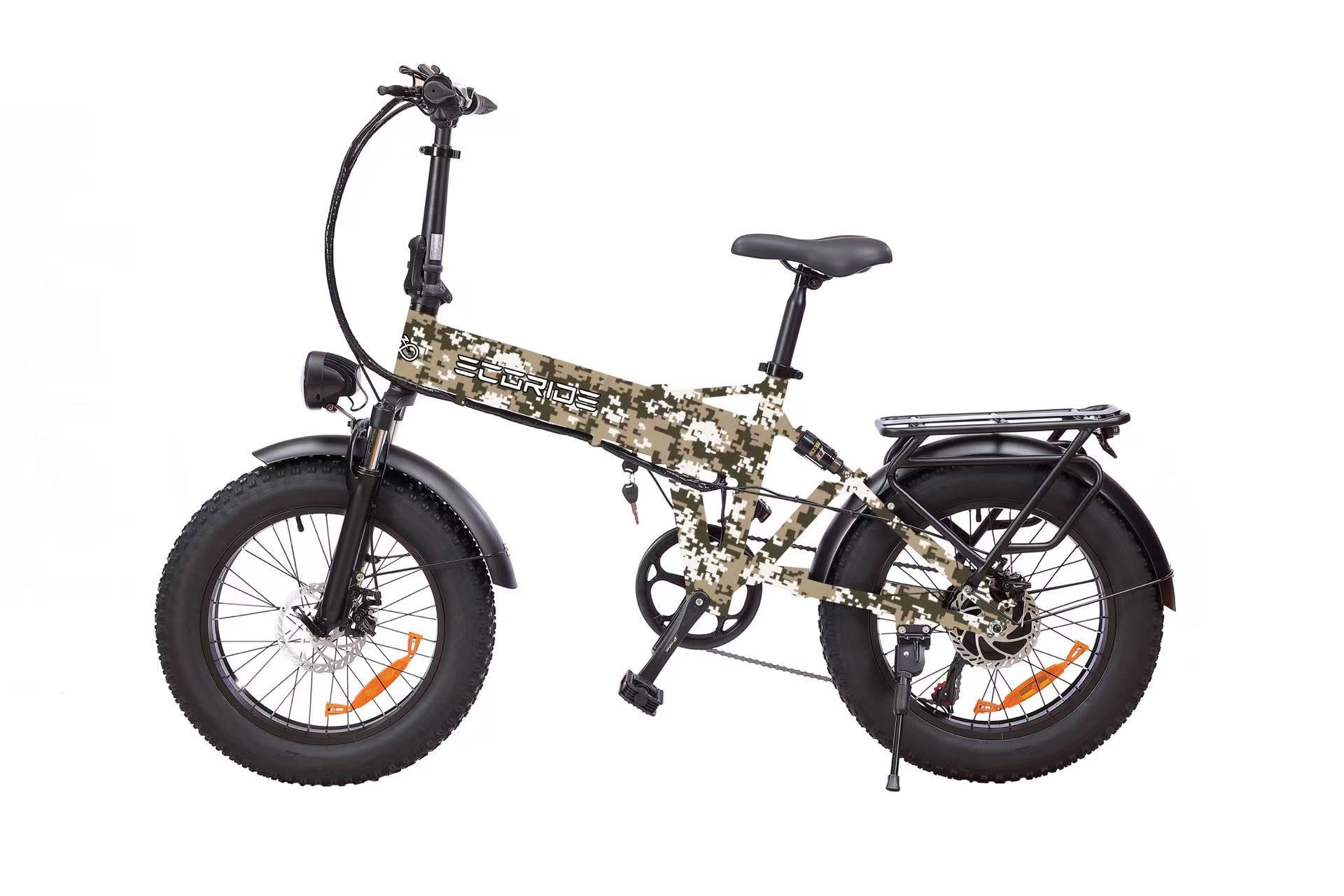 48V500W 20*4.0 inch Aluminum alloy folding E-Bike