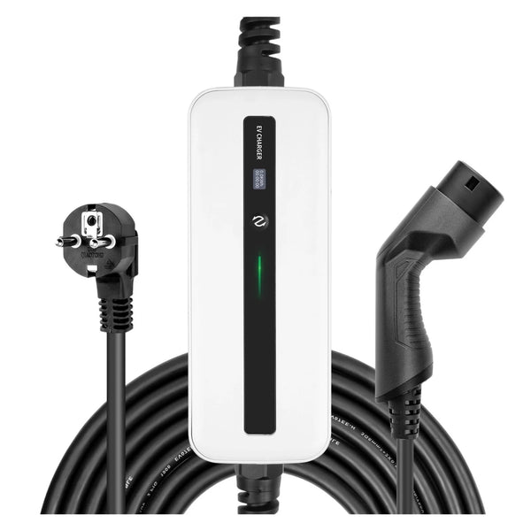 EV Charger Type 2 Portable EV Charging Box Cable 10/16A Switchable Current Waterproof 62196-2