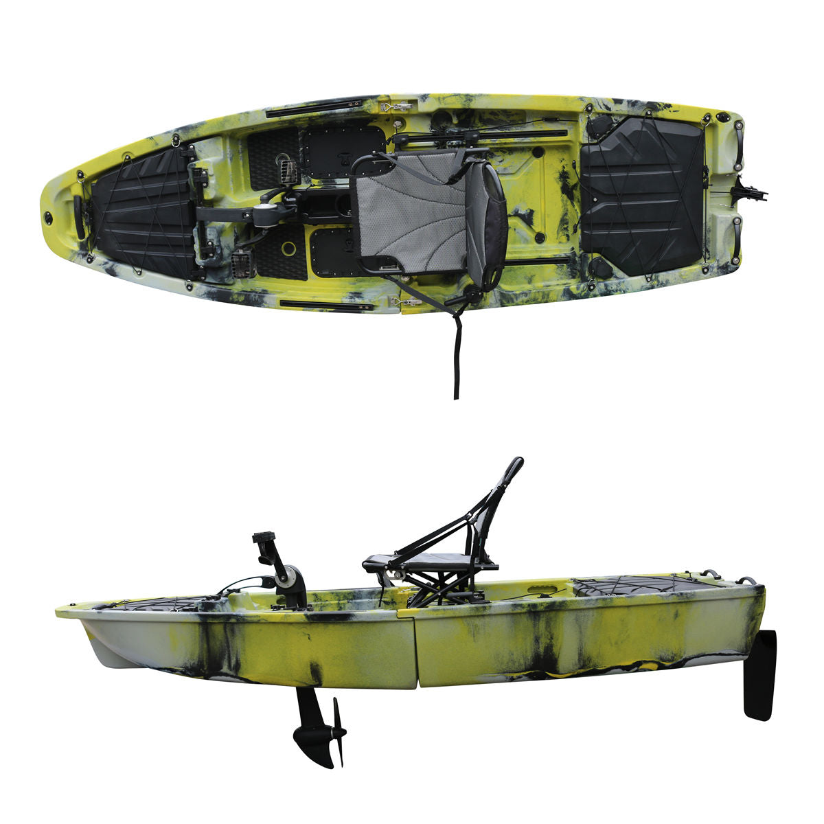 Double/Single Pedal Kayak-KINGFISHER VK-46 -Customizable