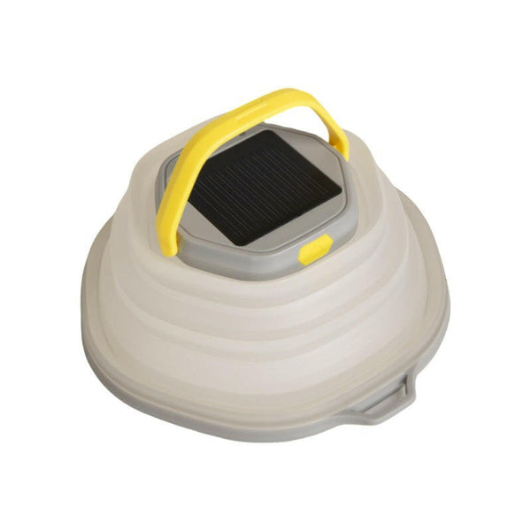 Innovative retractable solar camping lamp for outdoor adventures