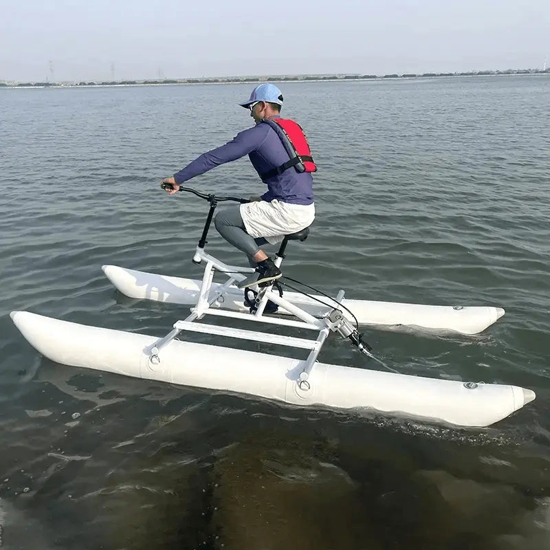 Outdoor Fitness Ocean Adventure Aqua Bicycle Sports Portable Water Float Inflatable Bicycle EPOAL USA