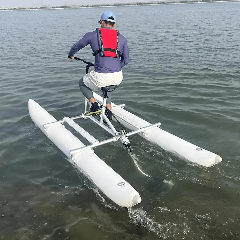 Outdoor Fitness Ocean Adventure Aqua Bicycle Sports Portable Water Float Inflatable Bicycle EPOAL USA