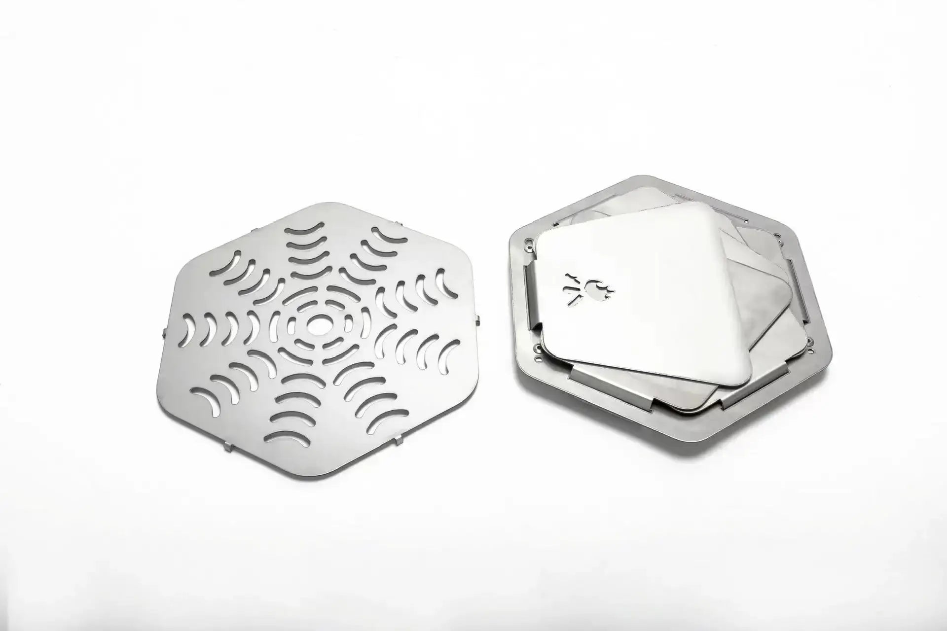 Portable Bonfire Campfire Pit Camping Wood Stove Charcoal Bonfire Stove Stainless Steel Foldable Mesh Outdoor Camping Fire Pit EPOAL USA