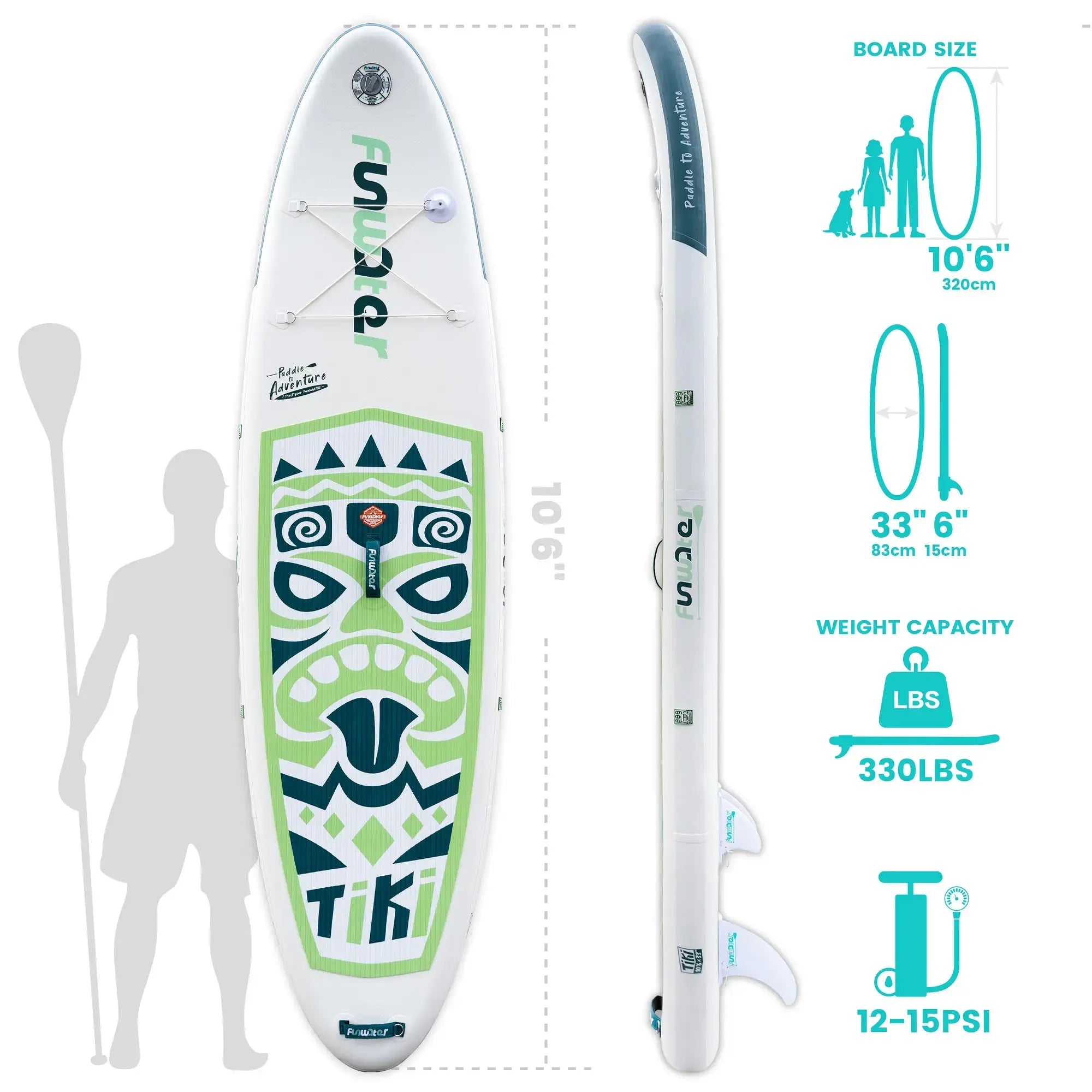 Sup Boards Inflatable Stand up Paddle Surfboard Leash Softboard Surfboard sup Paddle -Customizable EPOAL USA