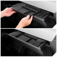 For Tesla Cybertruck Central Console Glove Box Storage Box 2024 Car Storage Tray Tidying Organizer Case Car Pickup Accessories