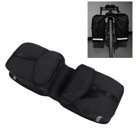 Bike Rear Seat Bag 34L Capacity Waterproof - EPOAL USA