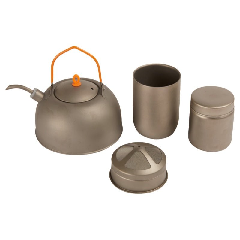 Outdoor Camping Titanium Pour - Over Coffee Portable Set - EPOAL USA