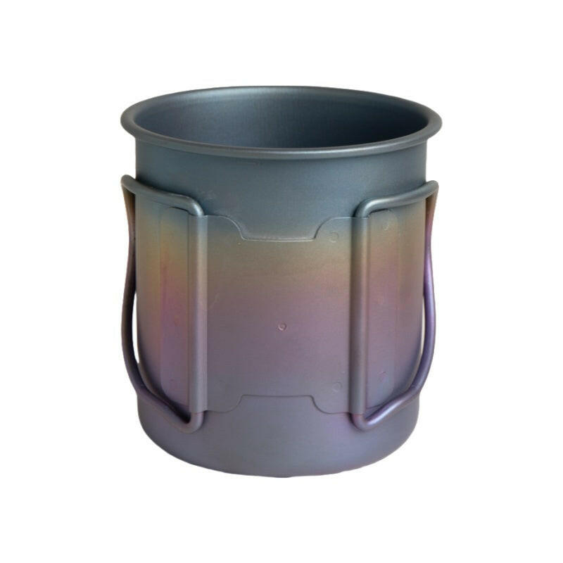 Ultra Lightweight Colorful Titanium Coffee Cup 420ml - EPOAL USA