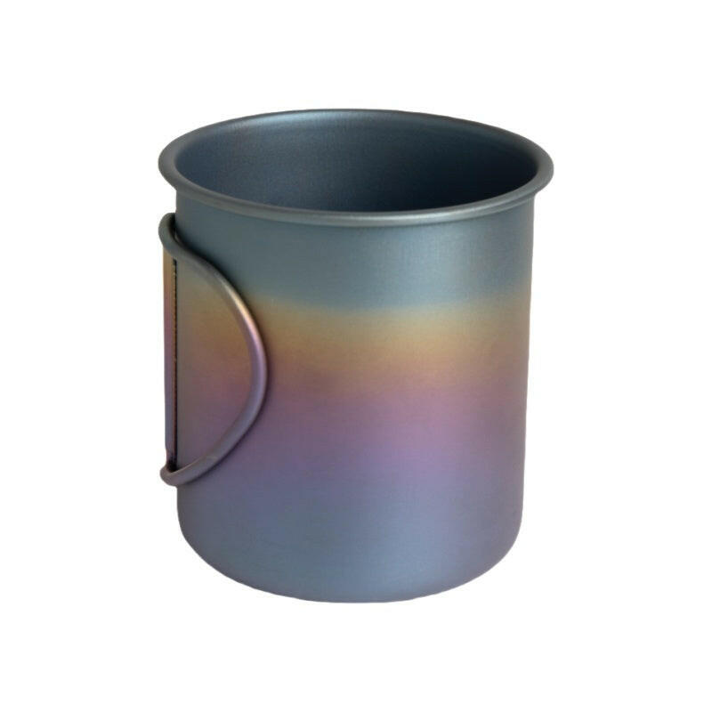 Ultra Lightweight Colorful Titanium Coffee Cup 420ml - EPOAL USA